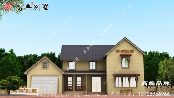農(nóng)村231平方米二層歐式房屋