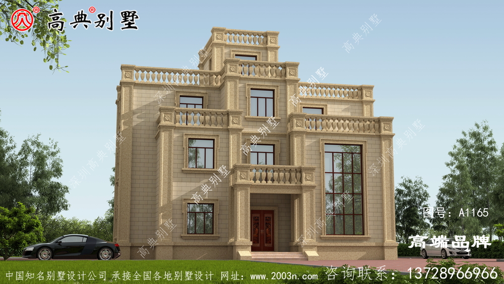 在農(nóng)村建造這樣的別墅別提多舒適了