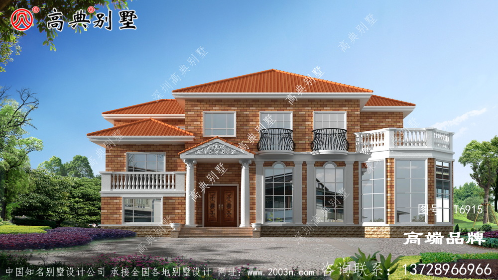 二層自建鄉(xiāng)村大面積別墅住宅房屋