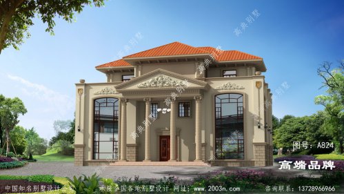 兩兄弟做兩拼歐式豪華大別墅江西吉安市