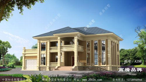兩層大面積歐式別墅就是大氣！