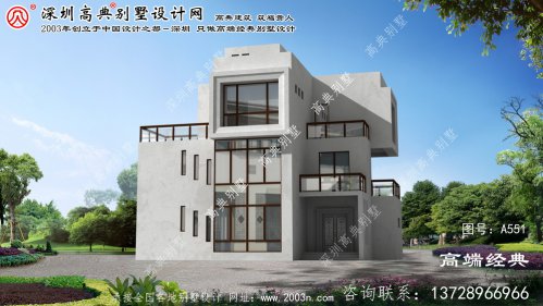 遂昌縣簡約又時尚的兩層別墅