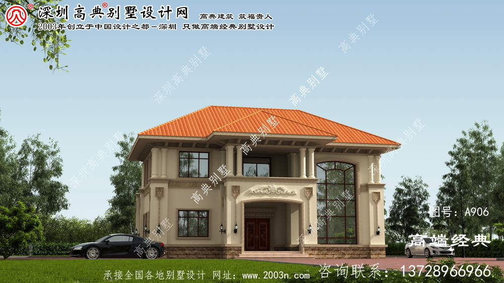 弋陽縣農村建二層別墅