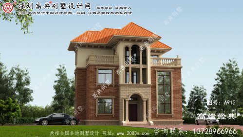 永泰縣別墅樣式設(shè)計(jì)圖紙，外型大氣穩(wěn)重