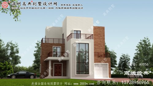 坊子區新農村別墅圖紙設計圖