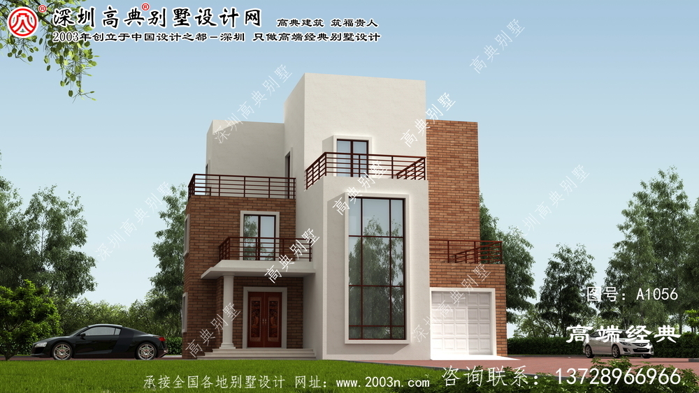 坊子區新農村別墅圖紙設計圖