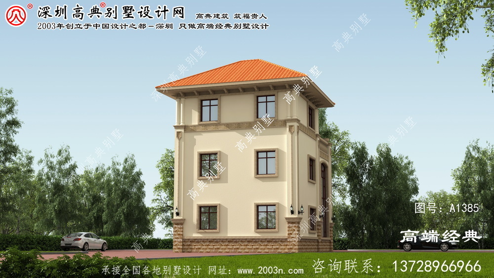 北市區(qū)農(nóng)村別墅設(shè)計圖