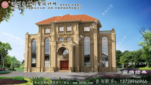 澗西區農村別墅戶型圖