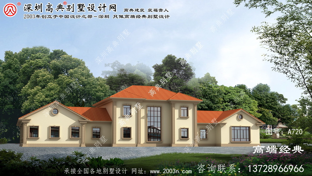 伊川縣別墅自建圖紙