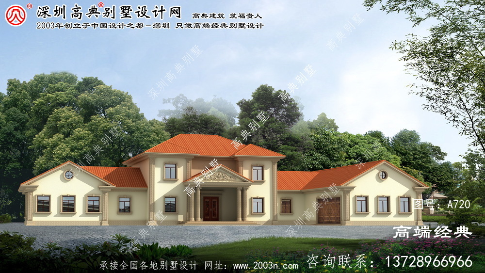 伊川縣別墅自建圖紙