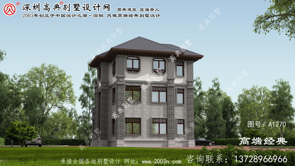 鶴城區房屋內部設計平面圖
