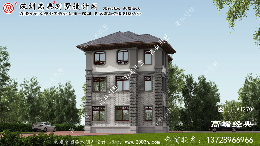 鶴城區房屋內部設計平面圖