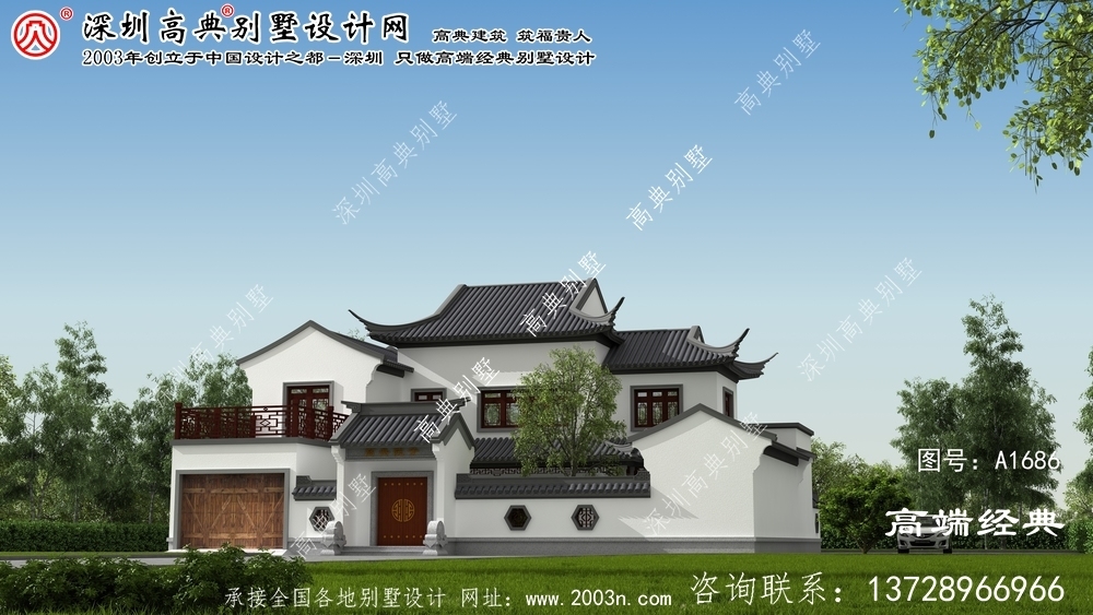港北區蘇式別墅圖設計圖
