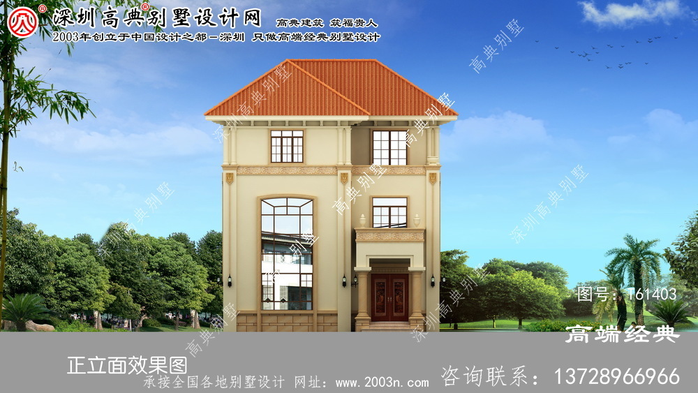 開江縣簡約別墅設(shè)計效果圖