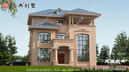 卓尼縣農(nóng)村建房三層設計