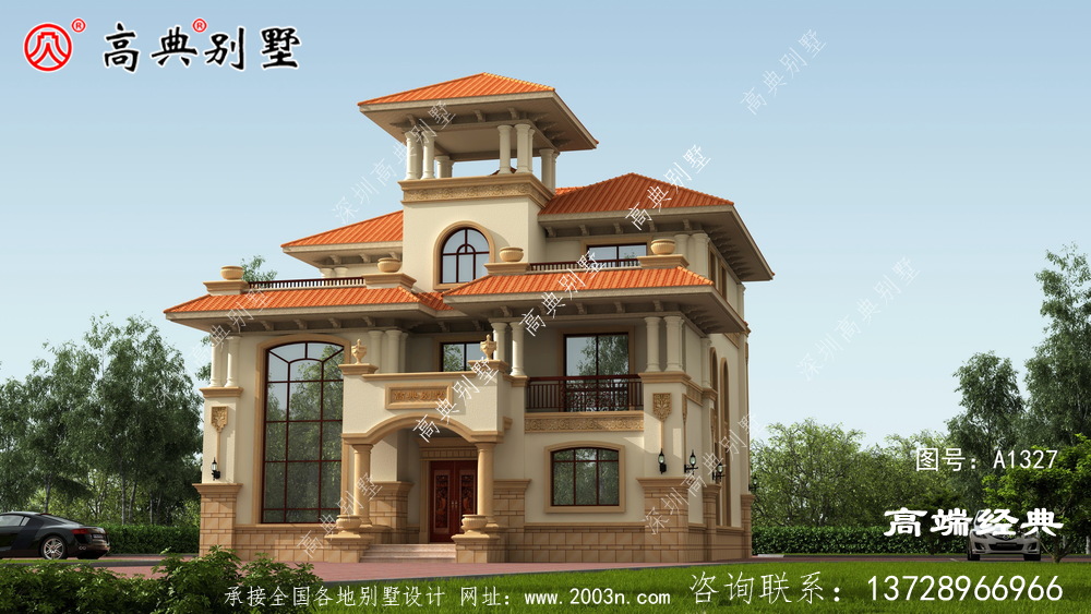迭部縣農村建房三層設計圖