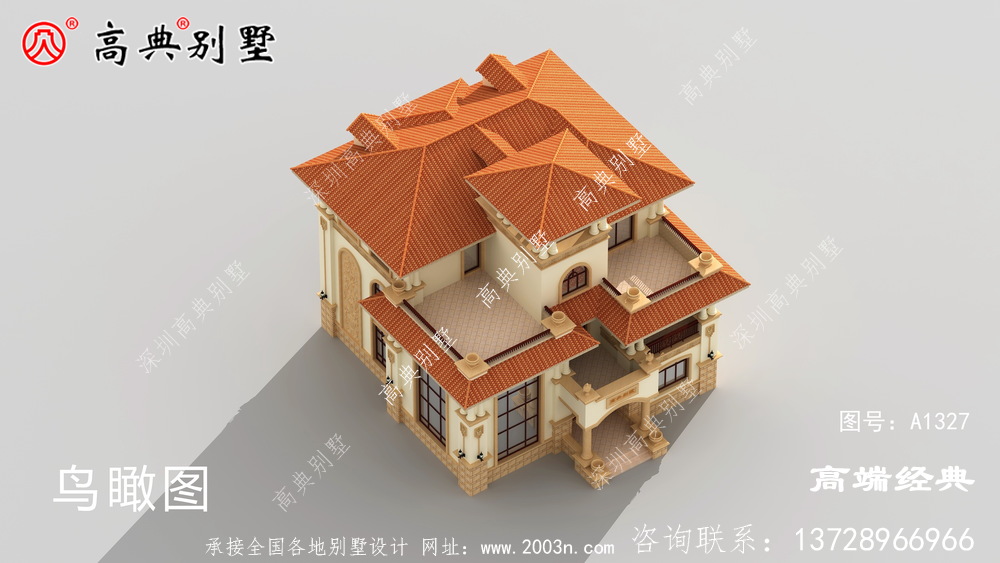 迭部縣農村建房三層設計圖