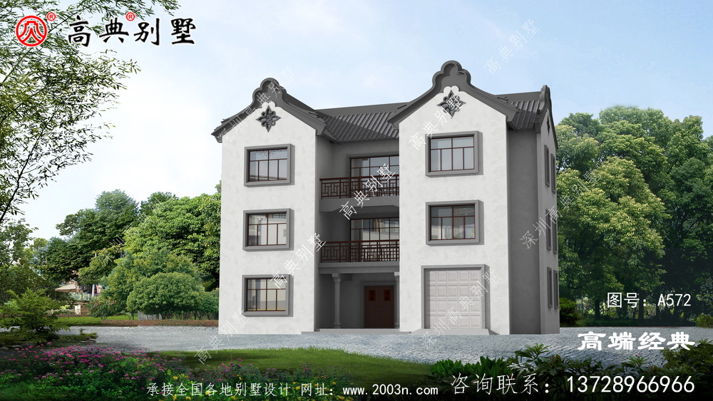 鄉(xiāng)下三層小別墅設(shè)計(jì)