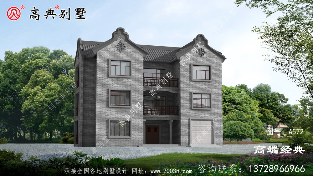鄉(xiāng)下三層小別墅設(shè)計(jì)