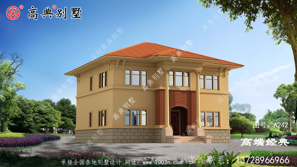 農(nóng)村兩層建房設(shè)計圖適合南方建造