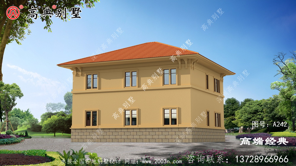 農(nóng)村兩層建房設(shè)計圖適合南方建造