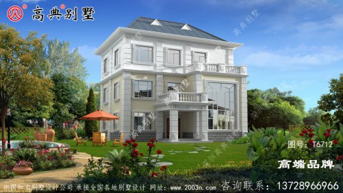 農村大戶型別墅設計圖經濟美觀型別墅你選對了嗎？
