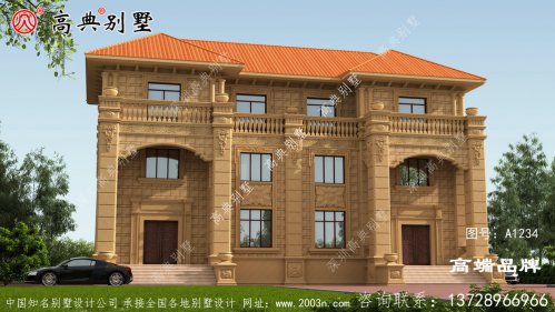 大別墅設計圖戶型布局經典，南北通透	