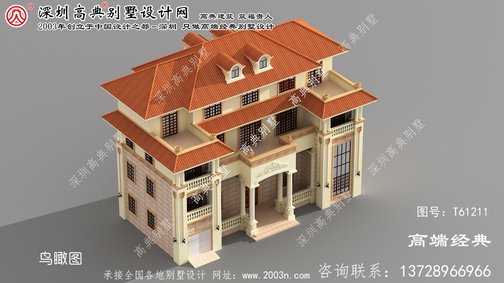 蘇尼特右旗四層歐式別墅風格的效果圖大全。