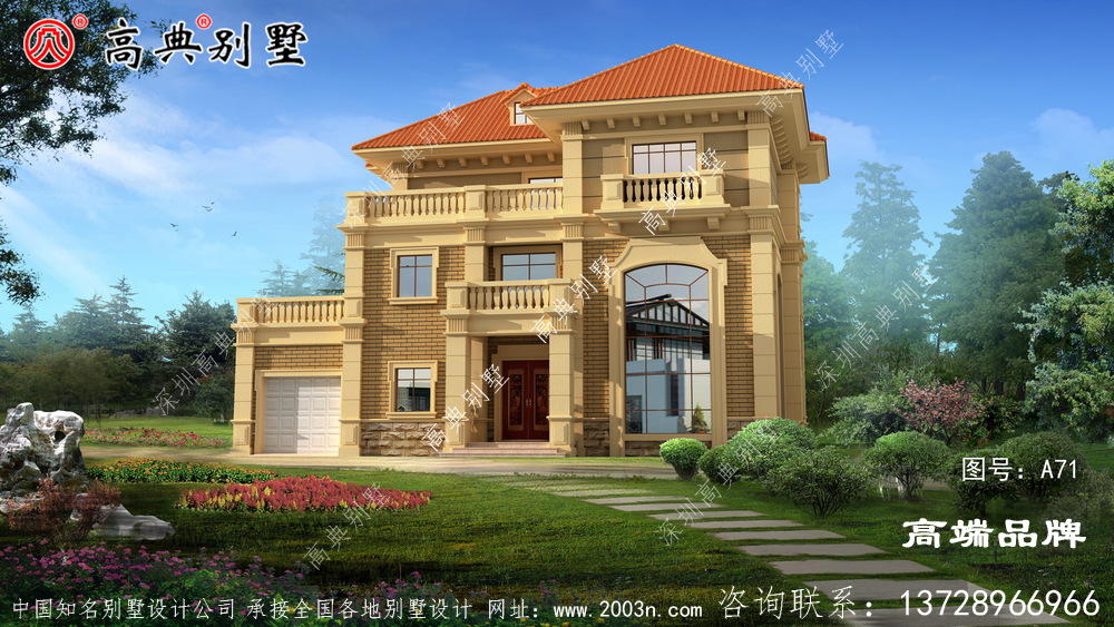大戶型自建房設計圖外觀和布局真的是太贊了