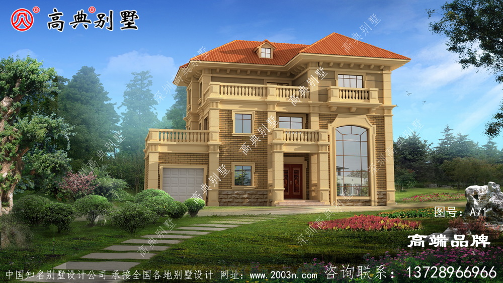 大戶型自建房設計圖外觀和布局真的是太贊了