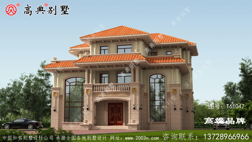 農(nóng)村蓋房給我們很好的視覺享受。