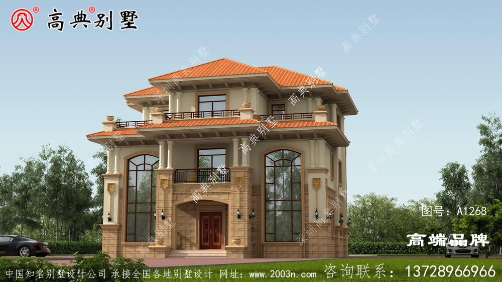 別墅戶型圖和效果圖建一棟讓你倍兒有面子