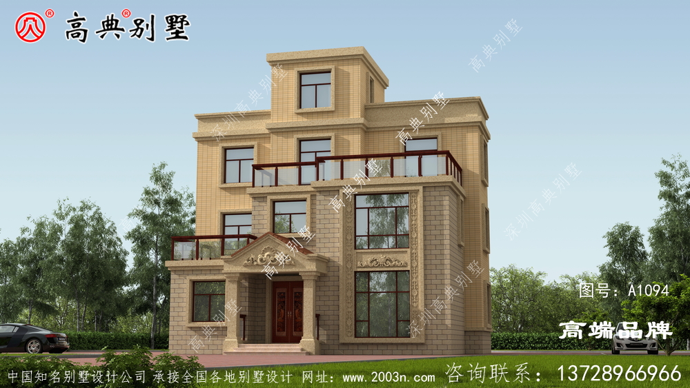 別墅外觀效果圖理想中的住宅