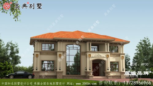 歐式三層房設計圖在老家建一棟倍有面	