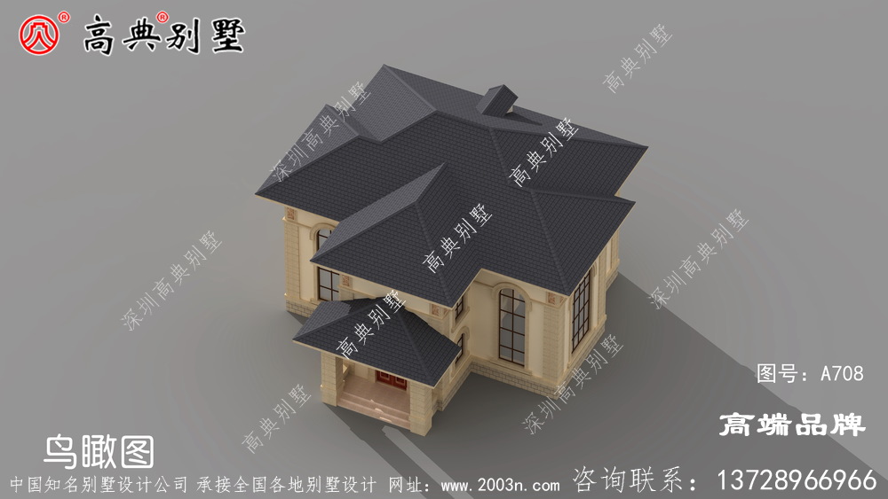 復式兩層別墅效果圖給人一種溫暖質樸的美感