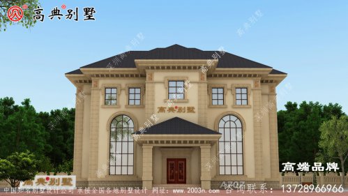 農(nóng)村三層別墅外觀圖片經(jīng)典大氣、永不過時