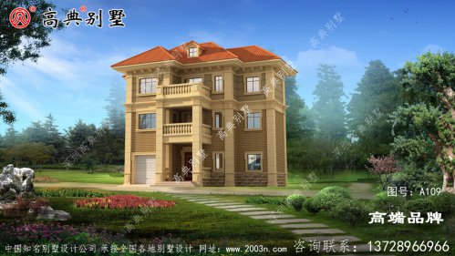 三層農村房子設計圖時間久了也不會覺得過時