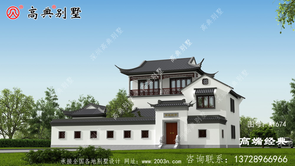 中式風格別墅是你理想的房子么？