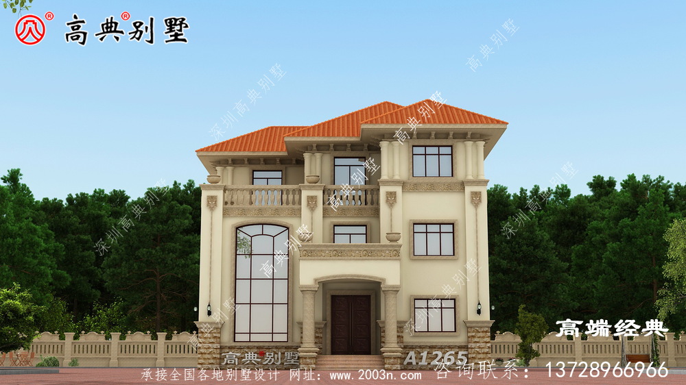 非常火爆的簡(jiǎn)歐戶型,預(yù)算低建房無壓力