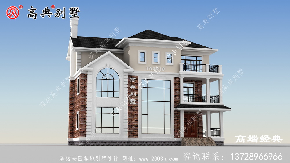 樓房農村戶型圖設計,洋氣時尚潛江市