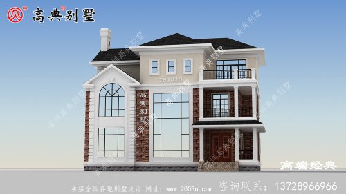 樓房農村戶型圖設計，洋氣時尚潛江市