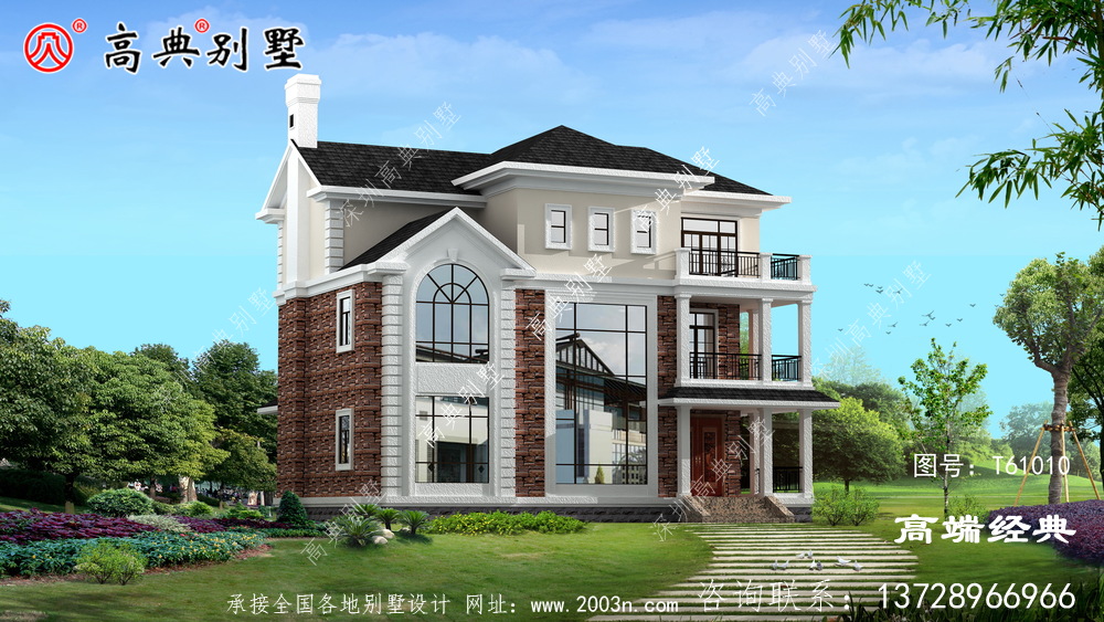樓房農村戶型圖設計,洋氣時尚潛江市