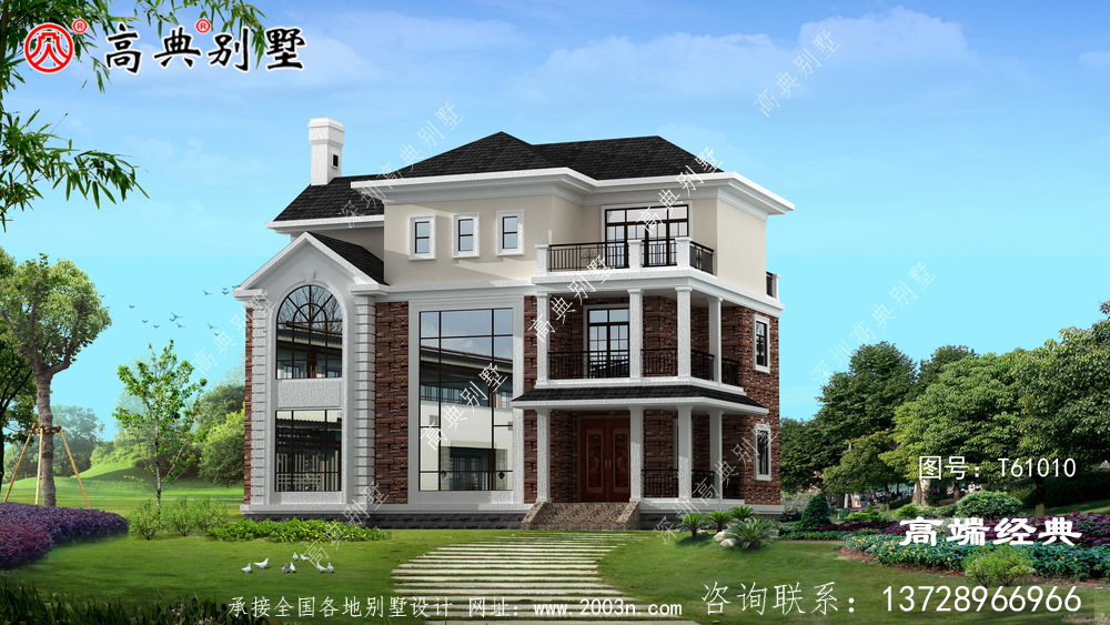 樓房農村戶型圖設計,洋氣時尚潛江市