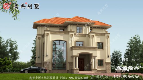 建一棟別墅都能拉升整個村子的形象