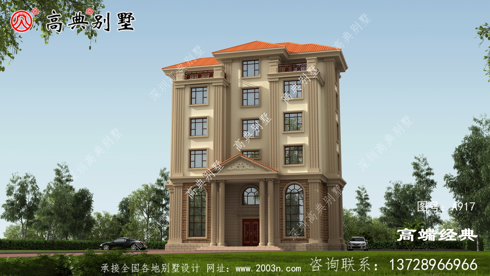 建好了就是全村最氣派的住宅