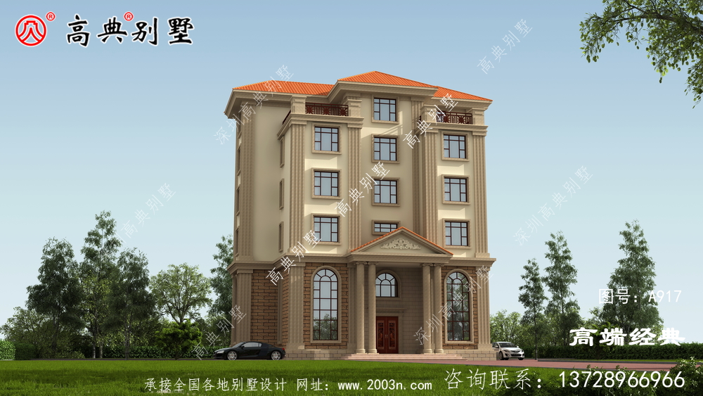 建好了就是全村最氣派的住宅
