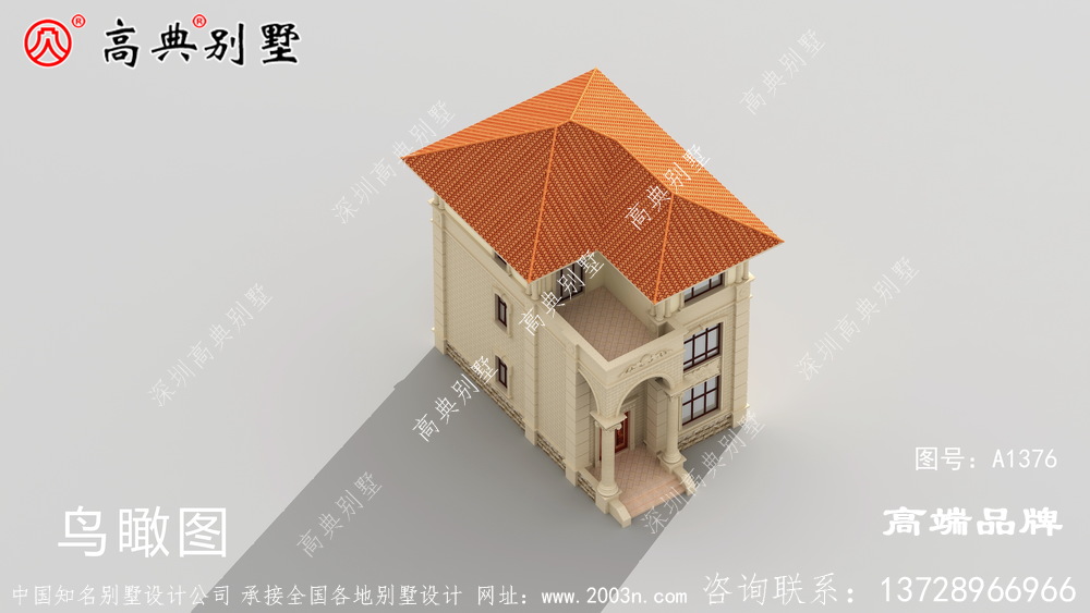 整棟別墅看起來也照樣的美觀和氣派。
