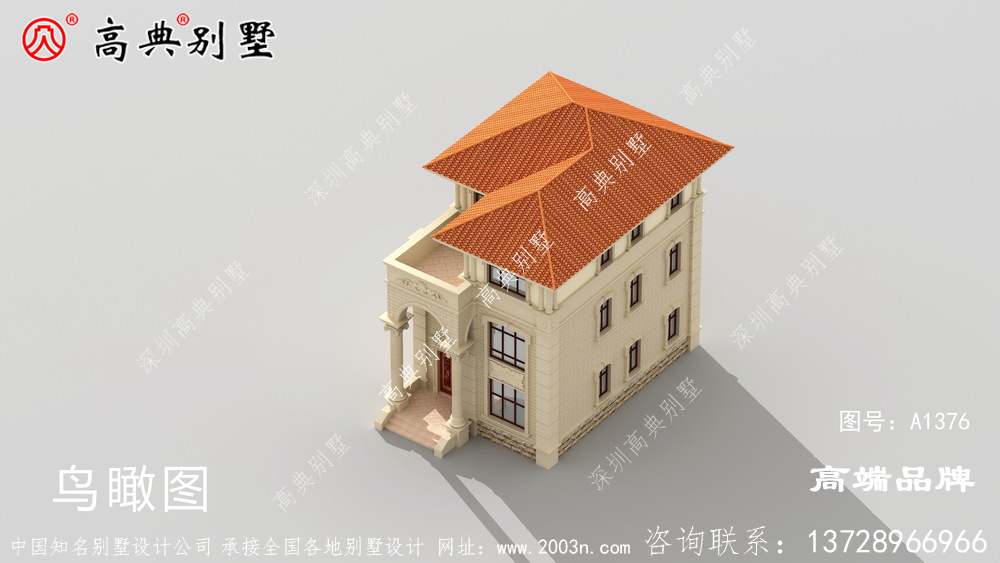 整棟別墅看起來也照樣的美觀和氣派。