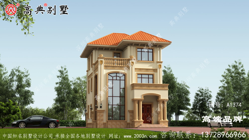農村自建房簡約中透露著大氣