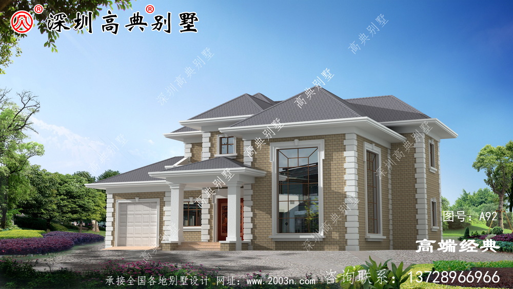 2021年小別墅圖，戶型雖小，但卻有不同之美。